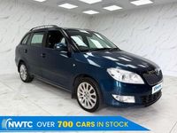 Used Skoda Fabia Elegance 105 HP (77 kW) 2013 Blue Estate