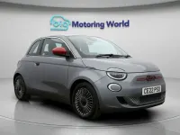 Used Fiat 500e Red 86 kW (118 HP) 2022 Grey Hatchback