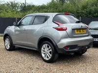 Used Nissan Juke N-Connecta 110 HP (80 kW) 2017 Silver SUV