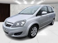 Used Vauxhall Zafira Design Edition 115 HP (84 kW) 2013 Silver MPV