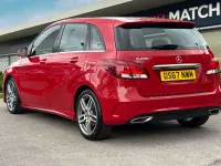 Used Mercedes B200 AMG line 2017 Red Hatchback