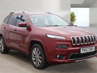 Used Jeep Cherokee Overland 200 HP (147 kW) 2017 Red SUV
