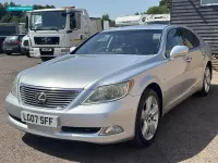 Used Lexus LS460 2007 Silver Sedan