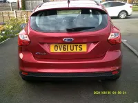 Używany Ford Focus Zetec 2011 Czerwony Hatchback