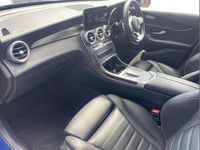 Used Mercedes GLC220 AMG Line Premium 194 HP (142 kW) 2020 Blue Coupe