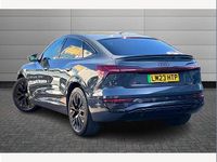 Begagnad Audi Q8 e-tron Black Edition 250 kW (340 HK) 2023 Grå SUV