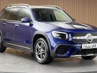 Used Mercedes GLB200 AMG line 163 HP (119 kW) 2022 Blue SUV