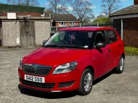 Used Skoda Fabia 2012 Red Hatchback