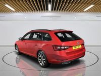 Used Skoda Superb SportLine 150 HP (110 kW) 2017 Red Estate