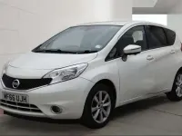 Used Nissan Note S 98 HP (72 kW) 2016 White Hatchback
