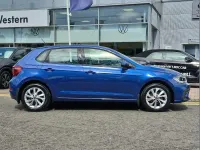 Used VW Polo Style 95 HP (69 kW) 2023 Blue Hatchback
