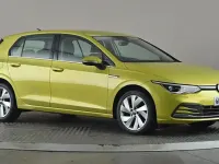 Used VW Golf VII Style 150 HP (110 kW) 2021 Yellow Hatchback
