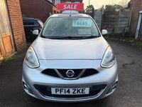 Second-hand Nissan Micra Acenta 2014 Argintiu Hatchback