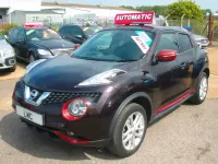 Used Nissan Juke Acenta Premium 117 HP (86 kW) 2015 Black SUV