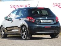 Used Peugeot 208 GT-line 110 HP (80 kW) 2019 Black Hatchback