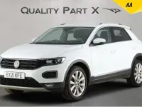 Used VW T-Roc SEL 150 HP (110 kW) 2021 White SUV