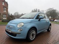 Used Fiat 500 Lounge 2013 Blue Hatchback