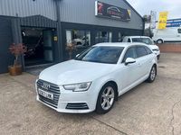 Begagnad Audi A4 Sport 190 HK (139 kW) 2017 Vit Kombi