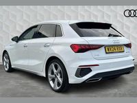 Used Audi A3 S-Line 147 HP (108 kW) 2024 White Hatchback