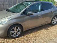 Used Peugeot 208 Allure 82 HP (60 kW) 2013 Brown Hatchback
