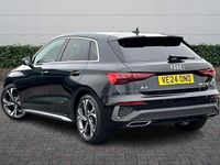Used Audi A3 S-Line 2024 Black Hatchback