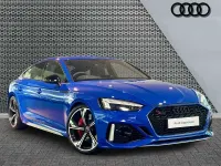 Usado Audi RS5 Advanced 450 HP (330 kW) 2021 Azul Coupé