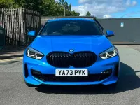 Used BMW 118 M Sport 134 HP (98 kW) 2023 Blue Hatchback