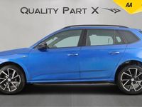 Used Skoda Kamiq Monte Carlo 115 HP (84 kW) 2022 Blue SUV