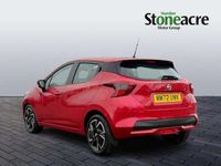 Used Nissan Micra Acenta 92 HP (67 kW) 2022 Red Hatchback