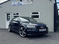 Used Audi A3 S-Line 116 HP (85 kW) 2019 Blue Sedan