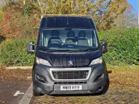 Used Peugeot Boxer 130 HP (95 kW) 2019 Black Van
