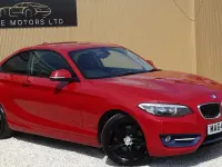 Used BMW 220 Sport Line 184 HP (135 kW) 2014 Red Coupe