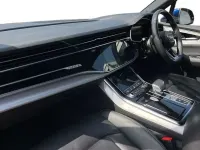 Used Audi Q7 Black Edition 228 HP (167 kW) 2023 Navarra blue SUV