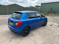Used Skoda Fabia vRS 180 HP (132 kW) 2014 Blue Hatchback