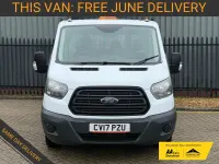 Used Ford Transit 130 HP (95 kW) 2017 White Van