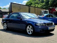 Used BMW 330 Cabriolet 2004 Blue Cabriolet