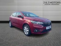 Used Dacia Sandero Comfort 91 HP (66 kW) 2022 Red Hatchback