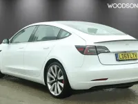 Used Tesla Model 3 Performance 461 kW (627 HP) 2019 White Sedan