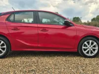 Used Vauxhall Corsa 75 HP (55 kW) 2021 Red Hatchback