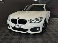 Begagnad BMW 120 M Sport 2018 Vit Halvkombi