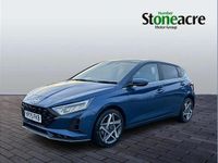 New Hyundai i20 Premium 99 HP (72 kW) 2025 Blue Hatchback
