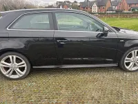 Used Audi A3 S-Line 150 HP (110 kW) 2016 Black Hatchback