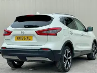 Used Nissan Qashqai Tekna+ 130 HP (95 kW) 2018 White SUV