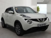 Used Nissan Juke Tekna 2019 Pure white SUV