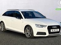 Used Audi A4 Black Edition 190 HP (139 kW) 2017 White Estate