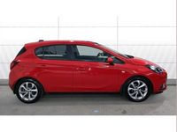 Used Vauxhall Corsa SRi 90 HP (66 kW) 2017 Red Hatchback