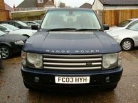 Used Land Rover Range Rover 174 HP (127 kW) 2003 SUV