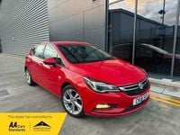Used Vauxhall Astra SRi 150 HP (110 kW) 2018 Red Hatchback