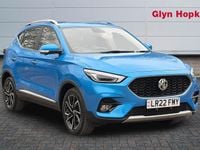 Used MG ZS Exclusive 111 HP (81 kW) 2022 Blue SUV
