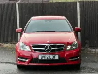 Used Mercedes C180 Sport Edition 2012 Red Coupe